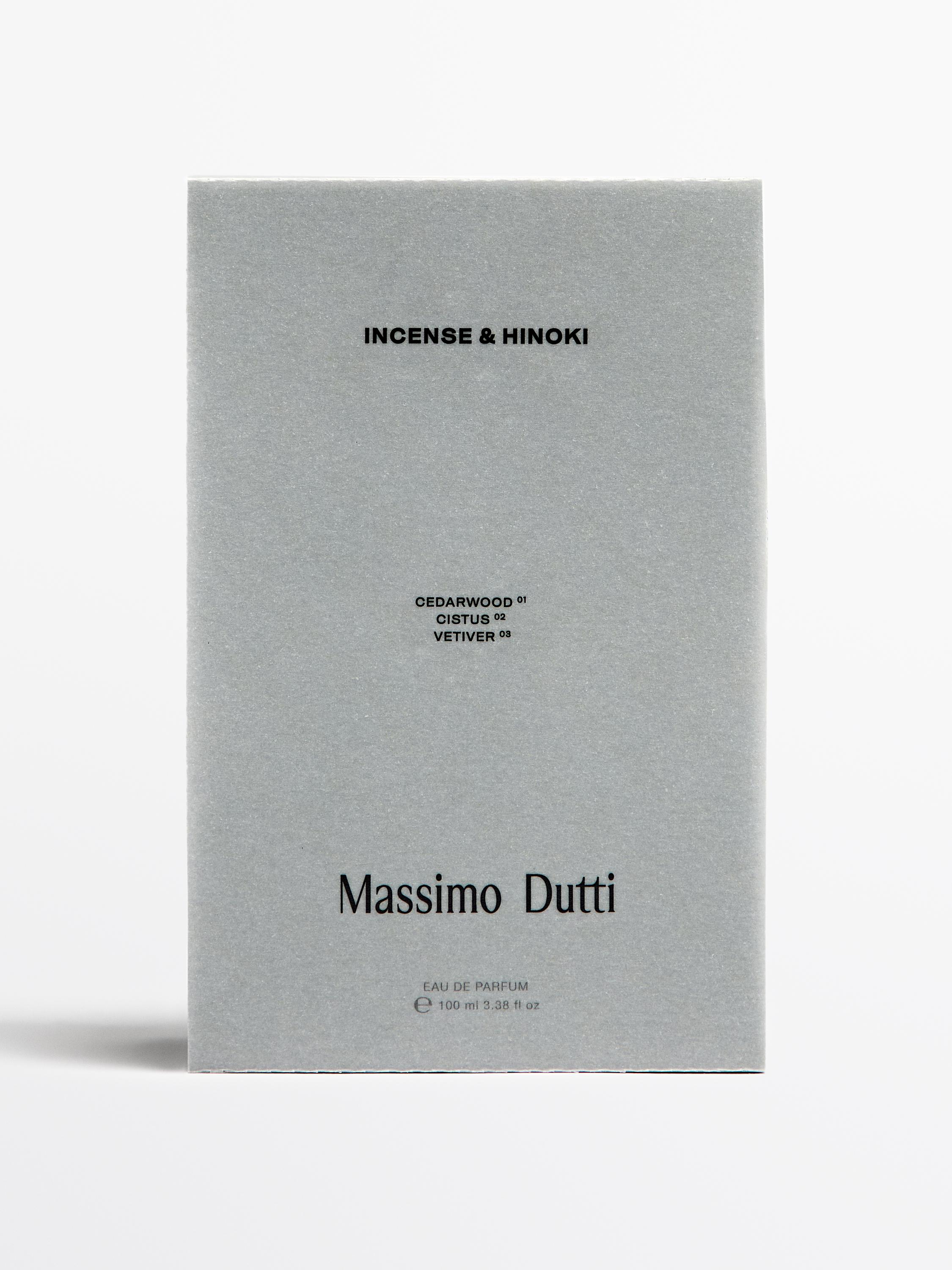(100 ML) MASSIMO DUTTI INCENSE & HINOKI EAU DE PARFUM